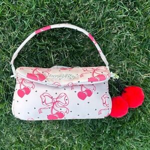 Betsey Johnson Crossbody Bag Cherry Coquett